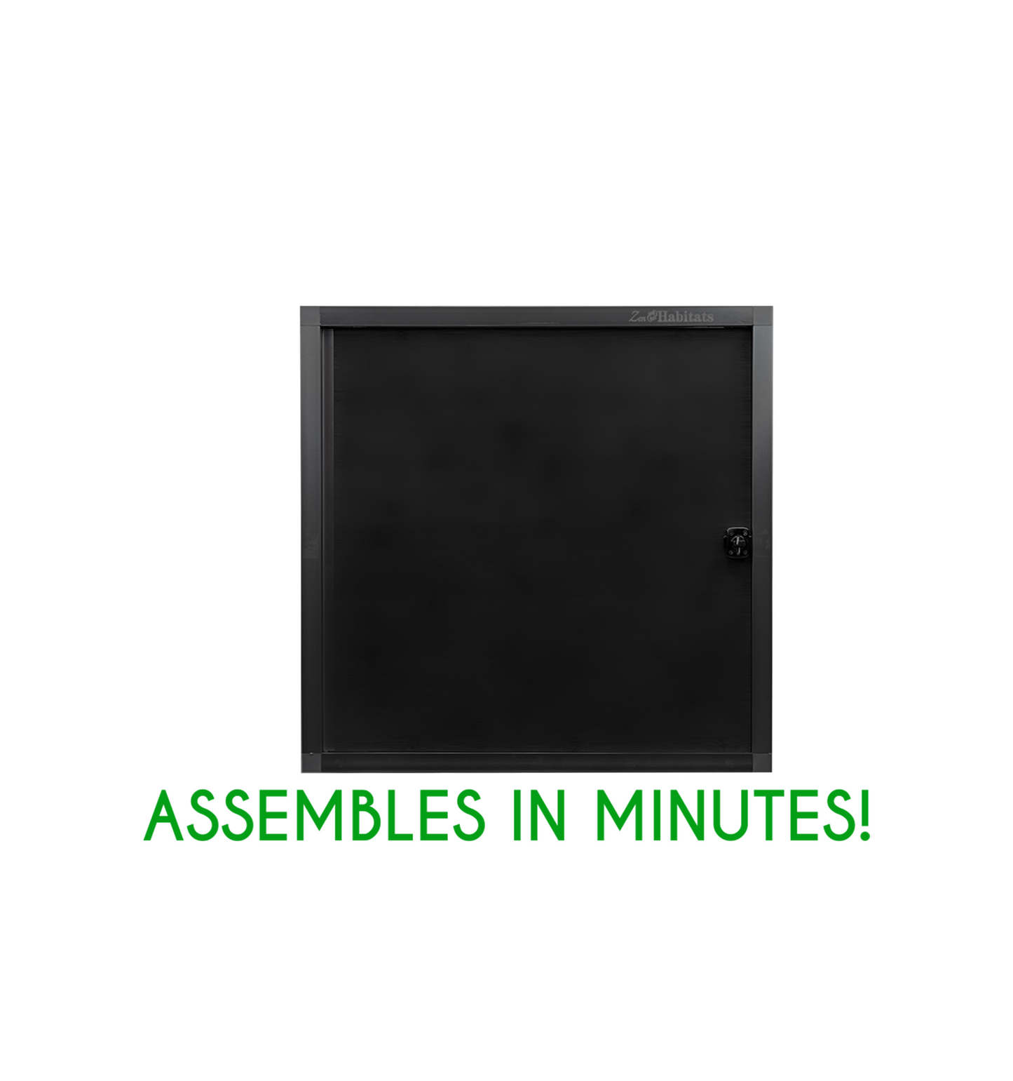 Black Meridian Cabinet Stand - for 2'x2' based Meridian enclosures