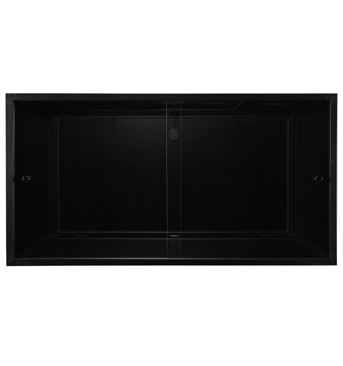Black 10'x2'x2' Meridian PVC Corner Reptile Enclosure
