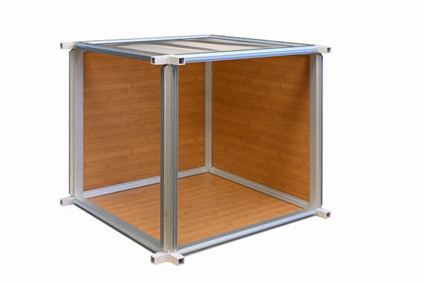 10'x2'x2' Original PVC Corner Reptile Enclosure