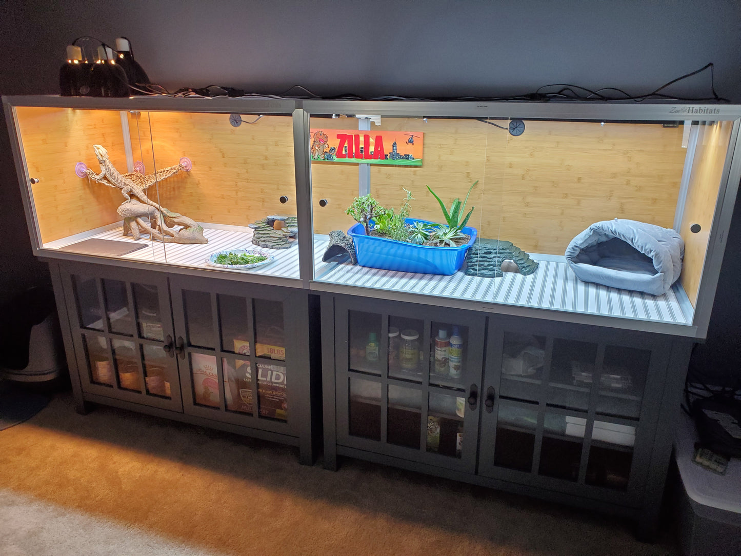 8'x2'x2' Original PVC Reptile Enclosure