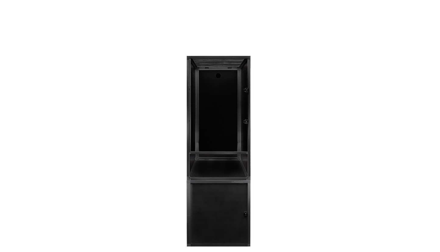 Black Meridian Cabinet Stand - for 2'x2' based Meridian enclosures