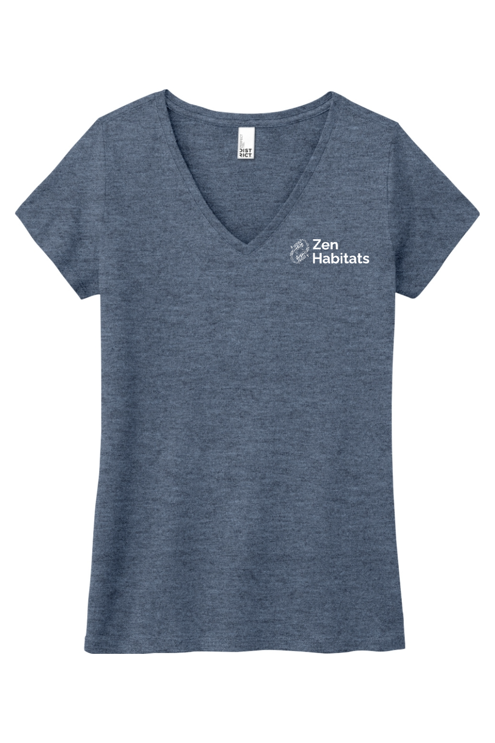Women's V-Neck Zen Habitats Logo Tee
