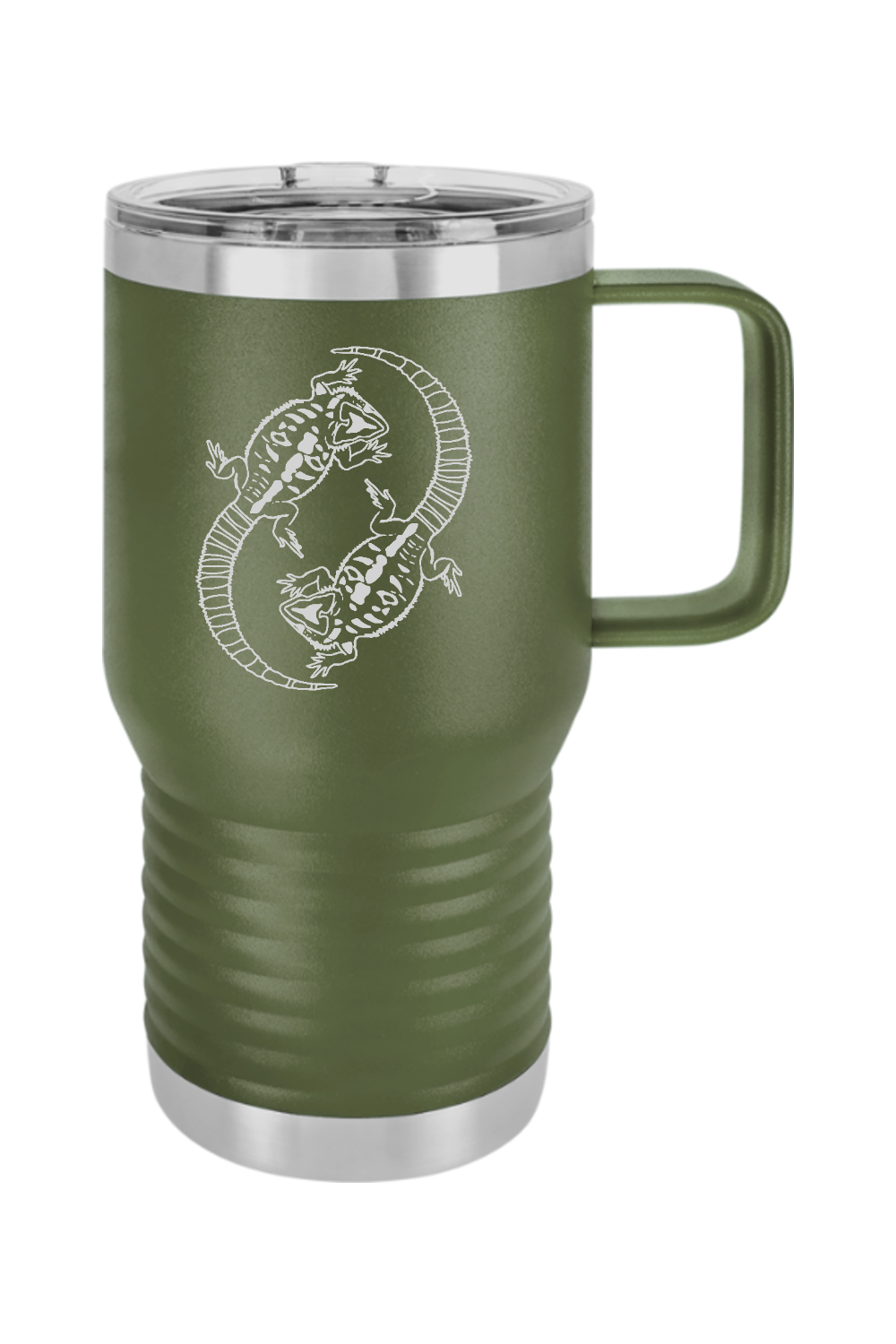 Zen Habitats Logo 20 oz Vacuum Insulated Travel Mug