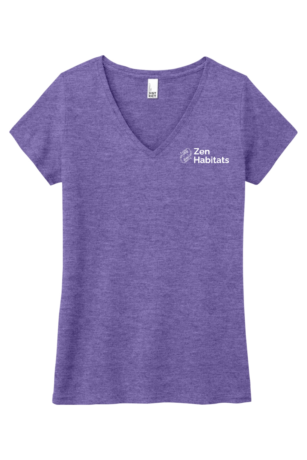 Women's V-Neck Zen Habitats Logo Tee