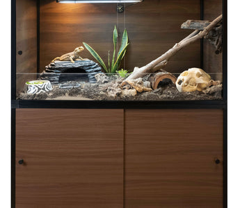 NEOCOZY Reptile Enclosure,Durable Wooden Bearded Dragon Tank