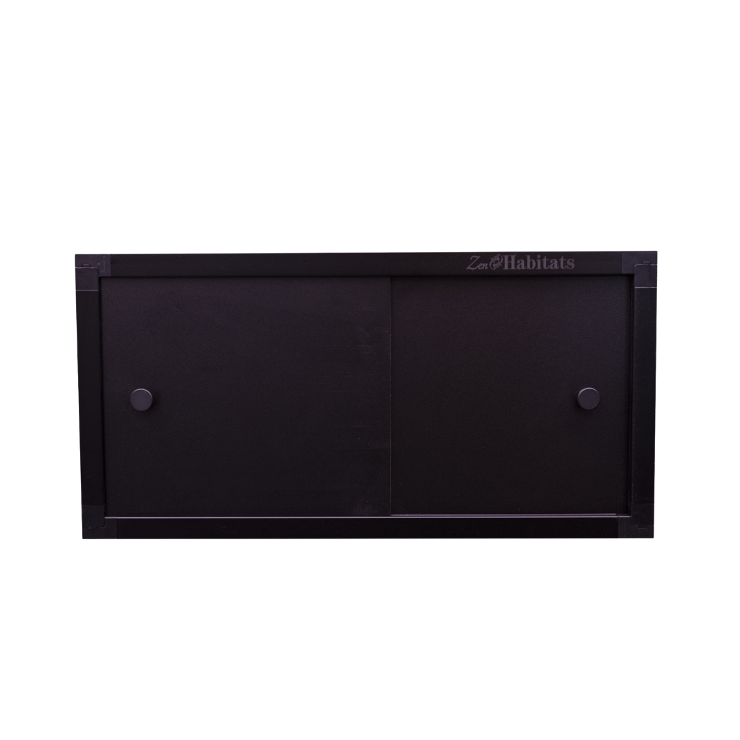 zen habitat black deluxe stacking spacer stand hood 3.0 2x2x1 ventilation 