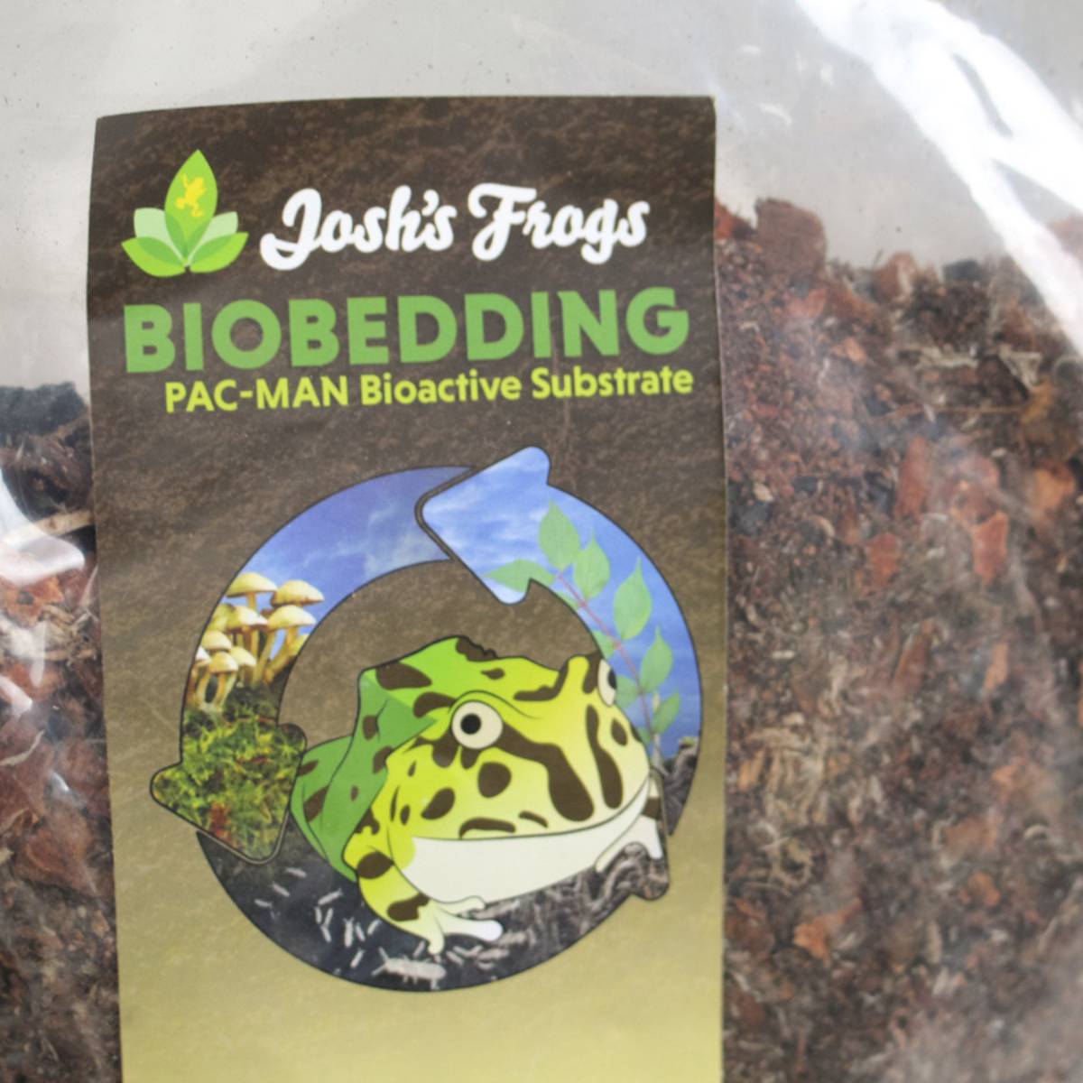 Josh's Frogs BioBedding PAC-MAN Bioactive Substrate (4 quarts)