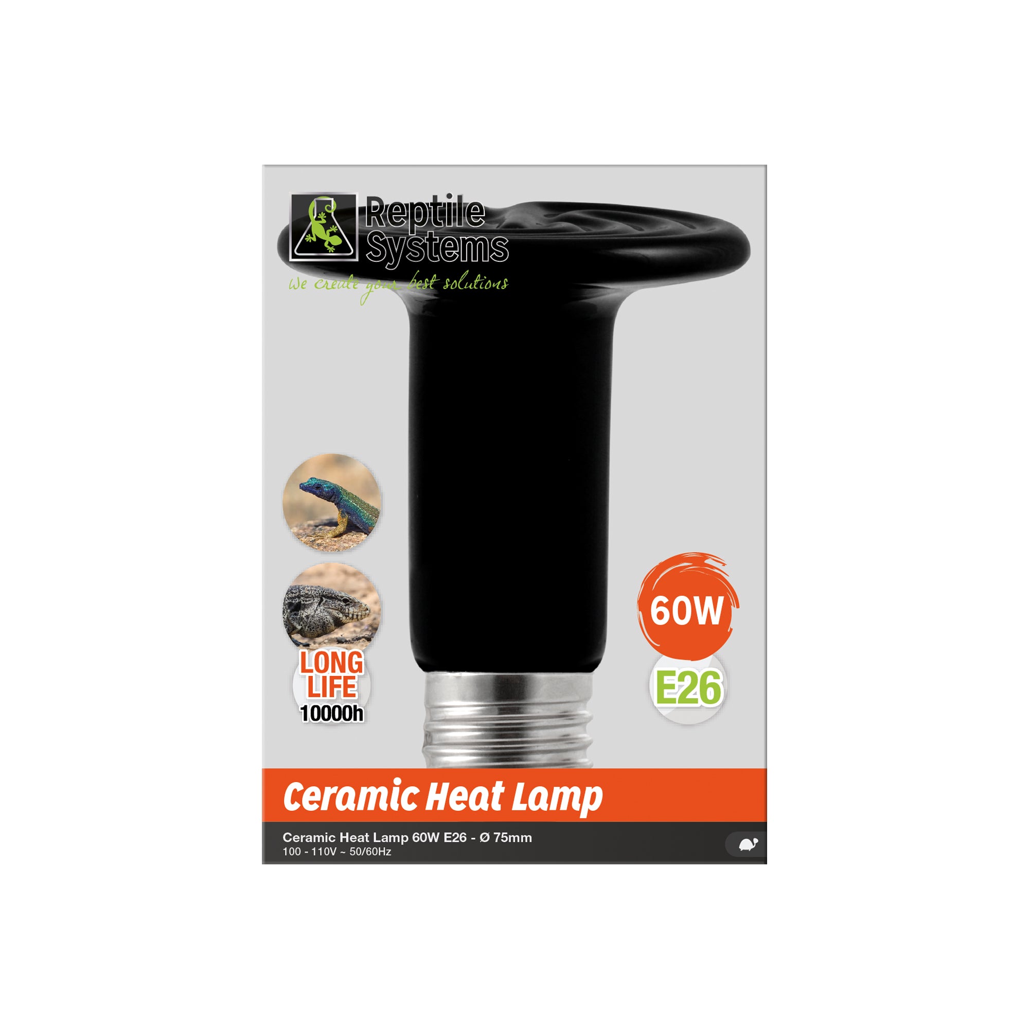 Ceramic Heat Lamp – Zen Habitats