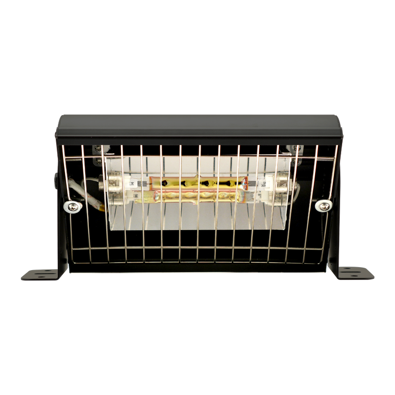 REPTILE SYSTEMS Gold Infrared Reptile Basking Lamp, Heat IRA / IRB Low-Light Output
