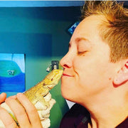 Bearded Dragon kisses