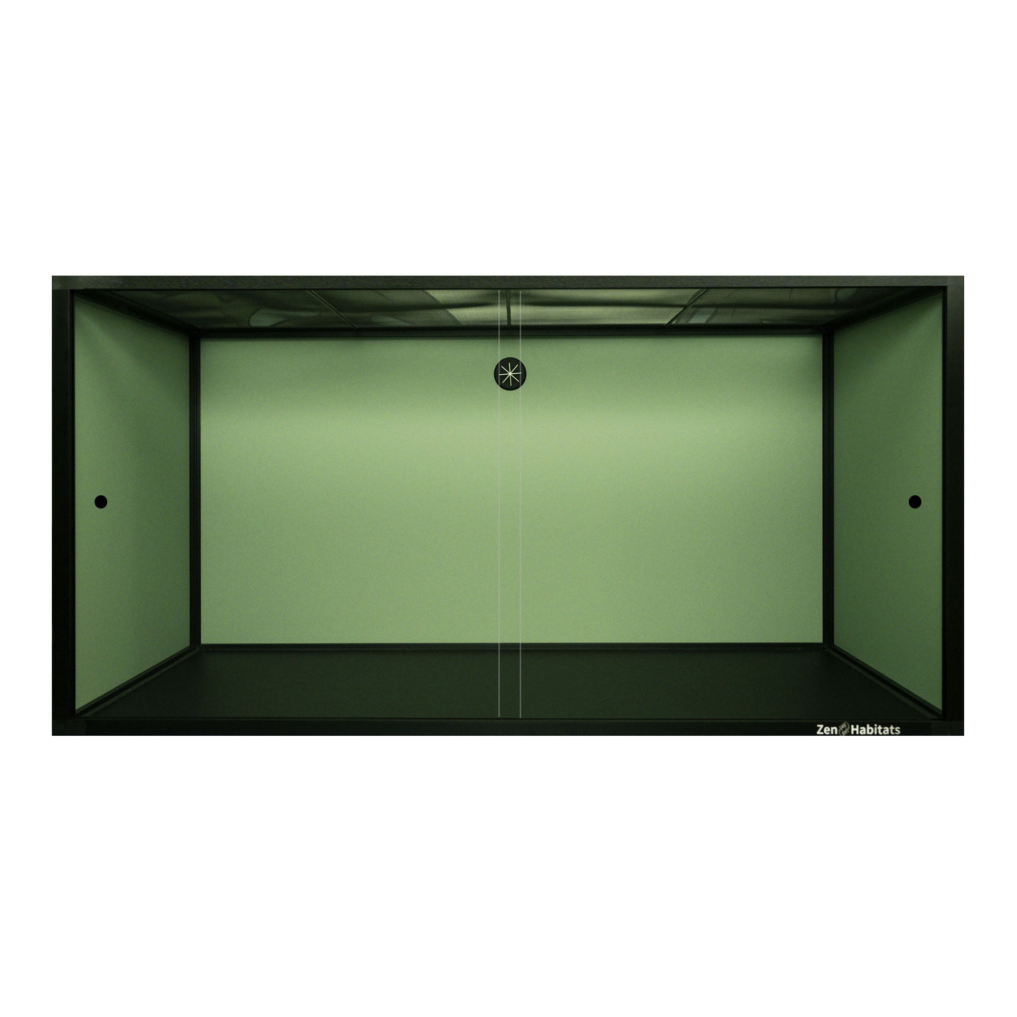 Limited Edition Sage Green PVC Reptile Enclosure - The Zen Habitat 3.0