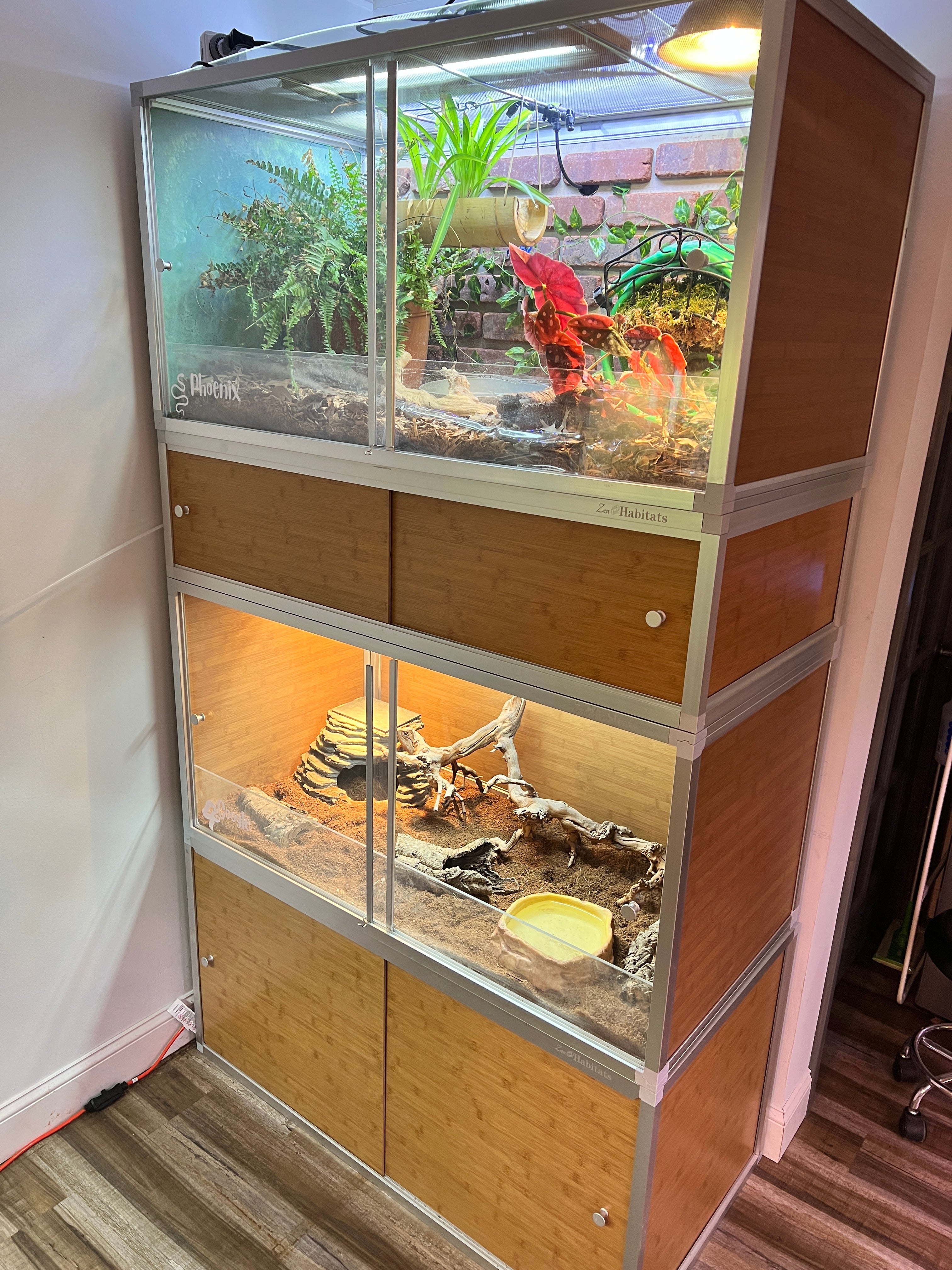 Zen Habitats reptile enclosure stack