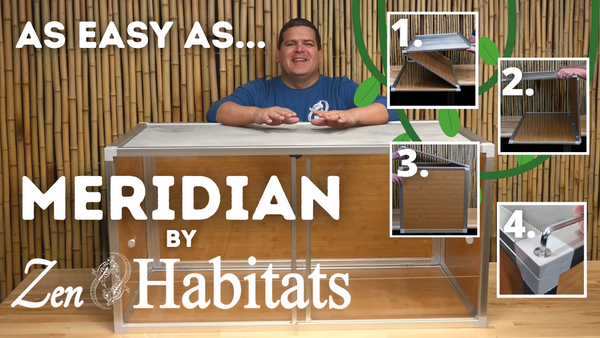 Zen Habitats Meridian enclosures assembly video
