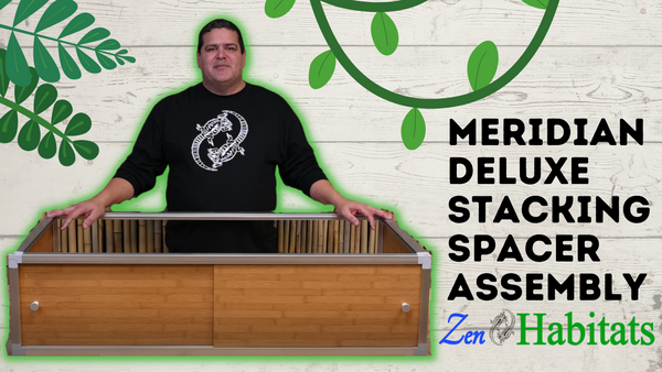 Zen Habitats Meridian deluxe stacking spacer assembly video