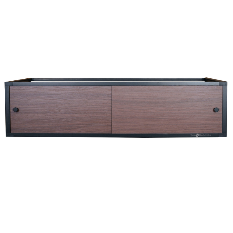 zen habitats deluxe stacking spacer oak black