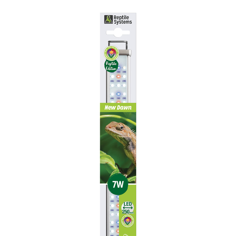 REPTILE SYSTEMS Full-Spectrum New Dawn Proten LED Lamp for Terrarium, 6500K Plant Grow Light