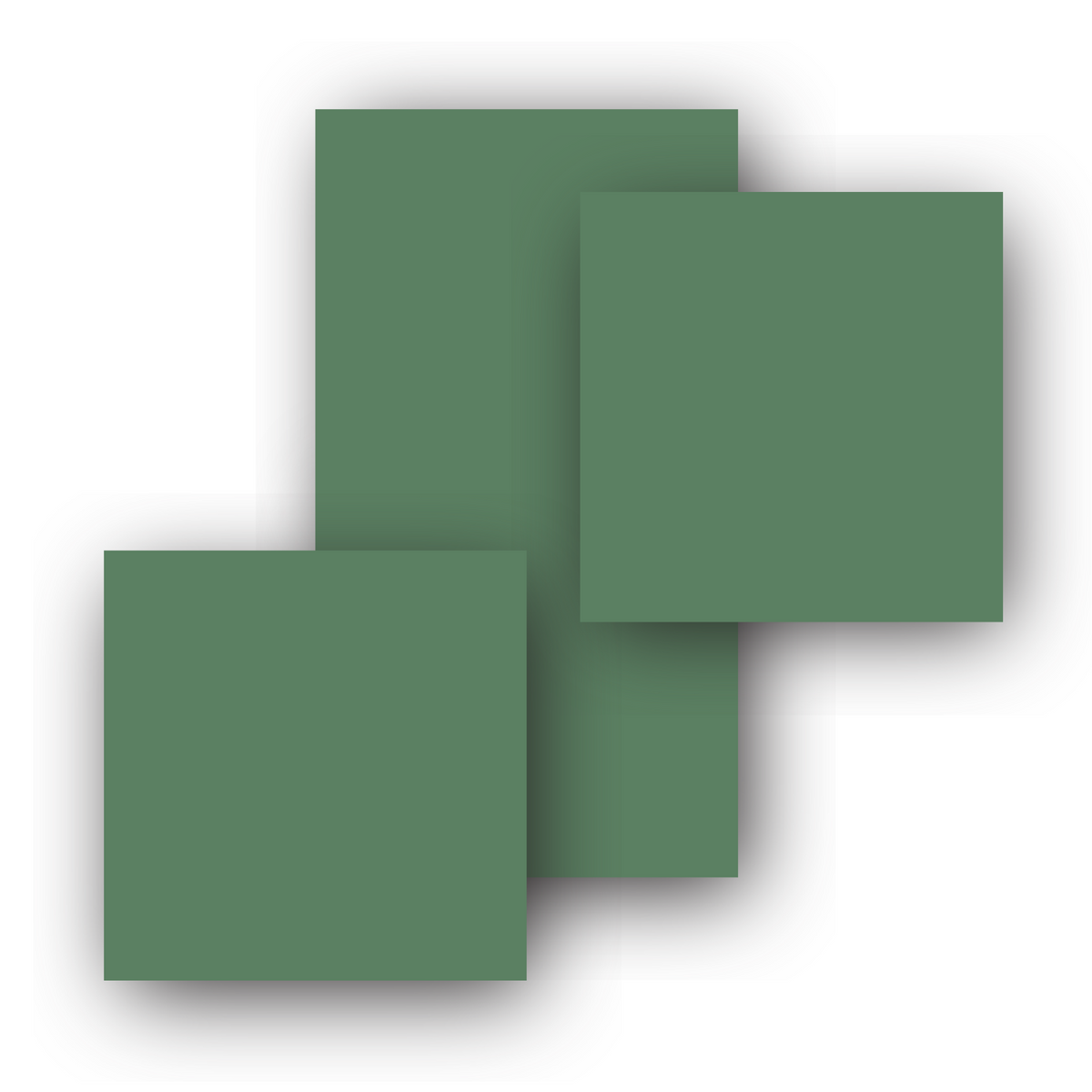 Limited Edition Sage Green 4'x2'x2' PVC Panel Kit - The Zen