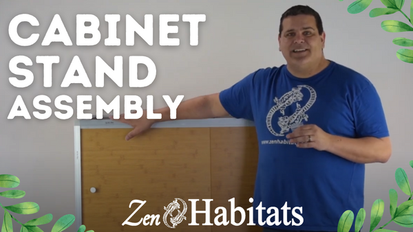 Zen Habitats cabinet stand assembly video