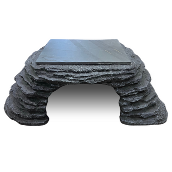 zen habitats slate cave reptile enclosure decor accessory
