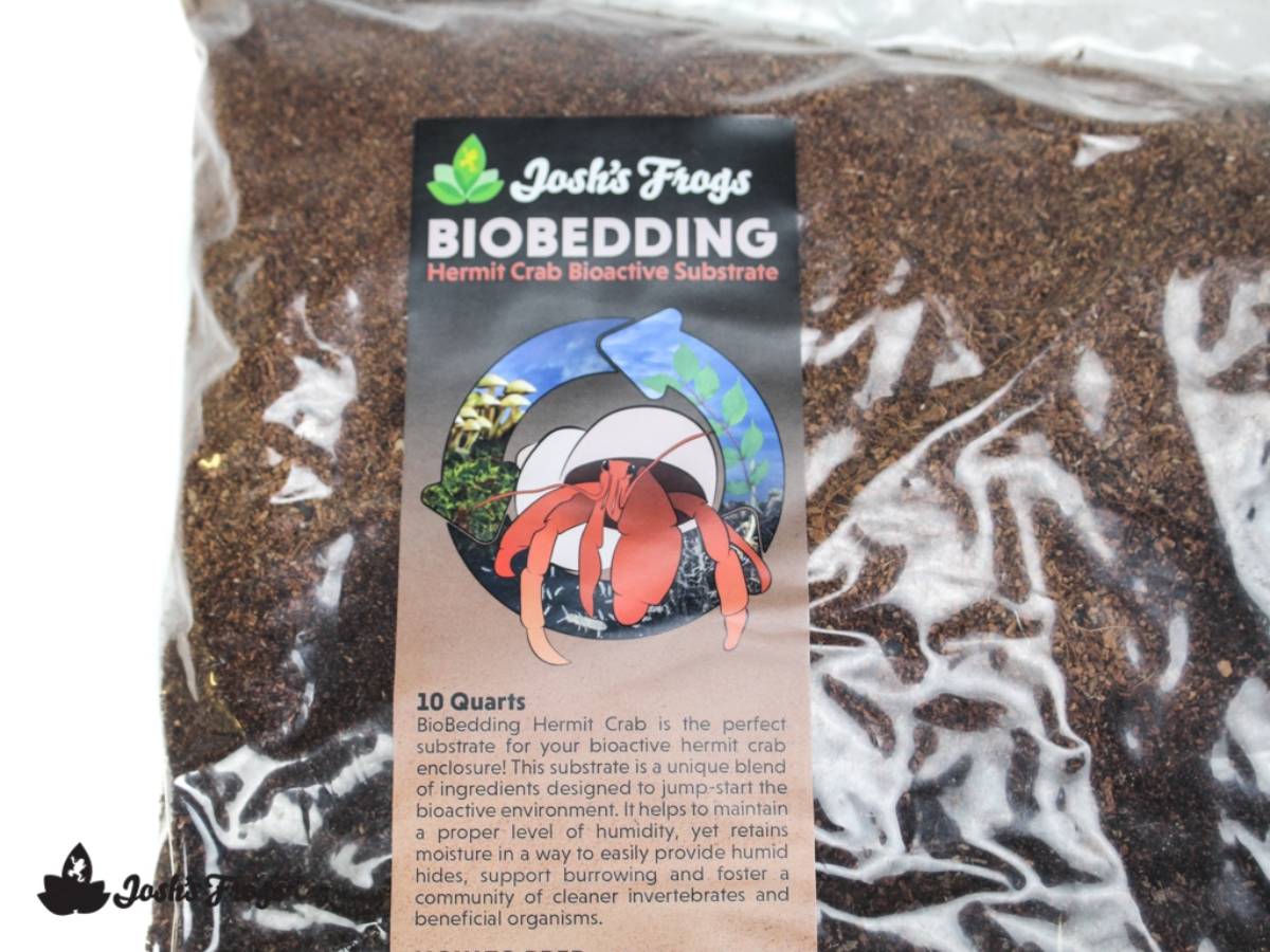 Josh's Frogs BioBedding HERMIT CRAB Bioactive Substrate (10 quarts)