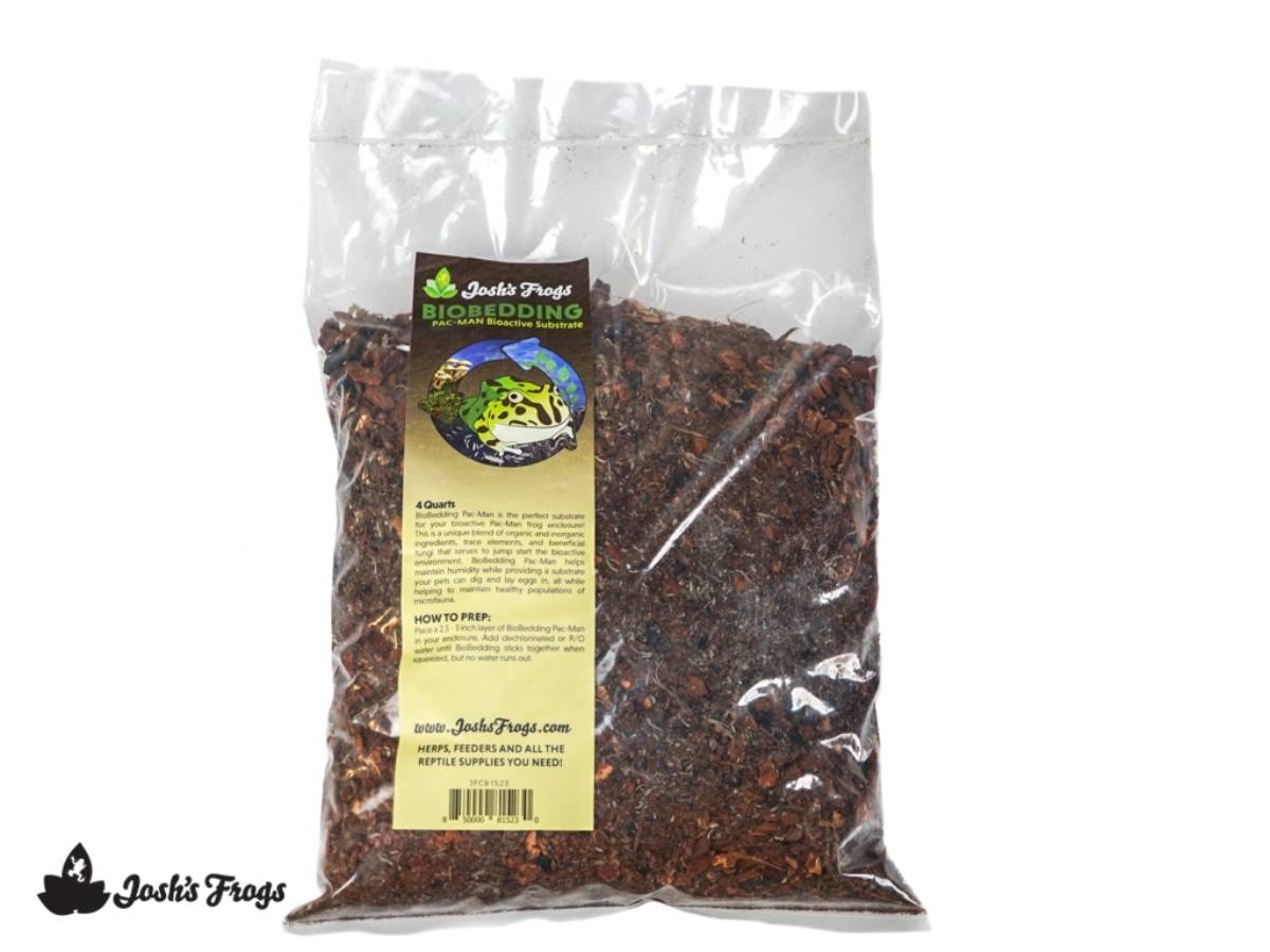 Josh's Frogs BioBedding PAC-MAN Bioactive Substrate (4 quarts) – Zen ...