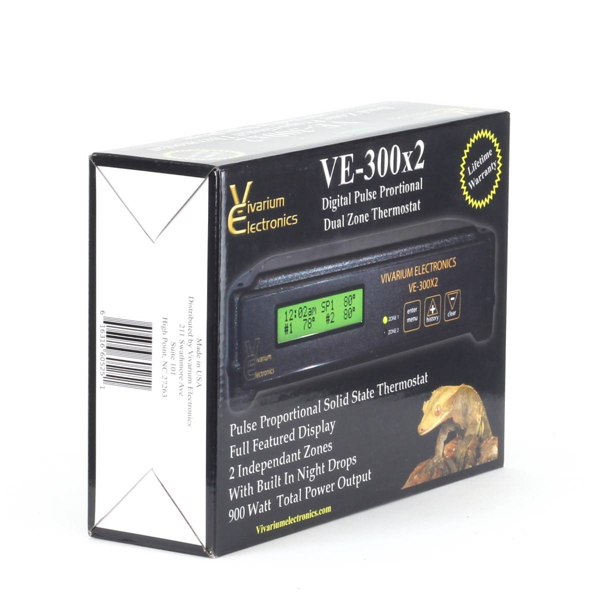 Vivarium Electronics VE300X2 Thermostat (Reptile Basics) Zen Habitats
