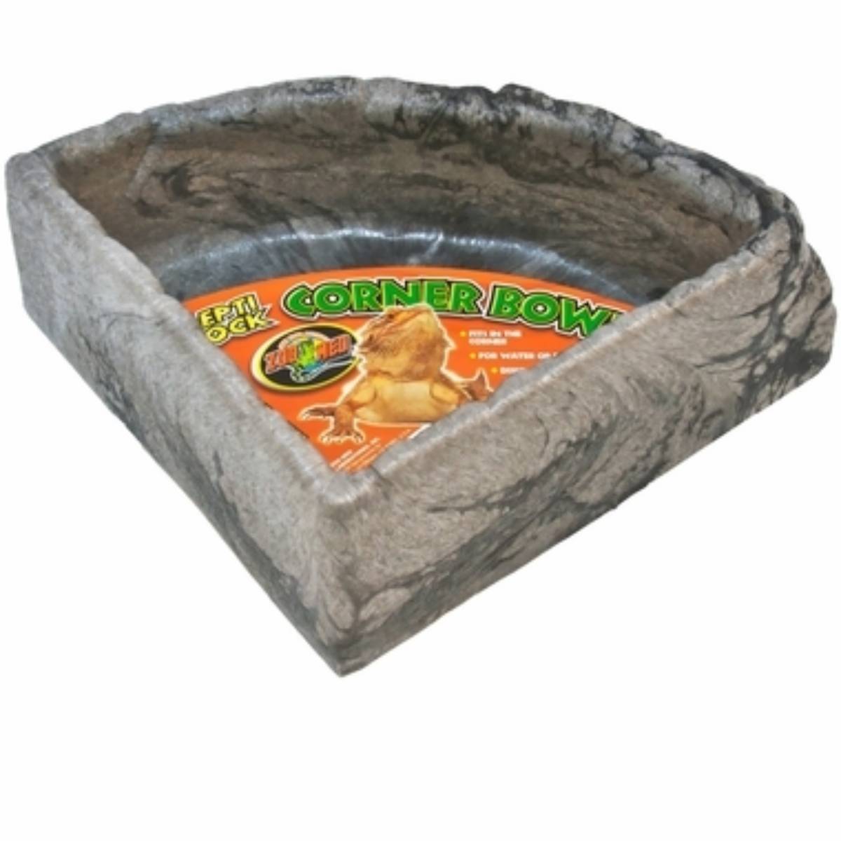 Zoo Med Repti Rock Corner Bowl (X-Large) – Zen Habitats