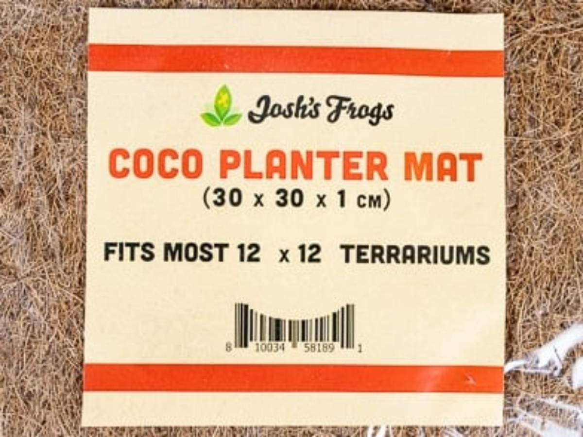 Planter Mat Josh's Frogs Coco Planter Mat (12 x 12 inch) – Zen Habitats