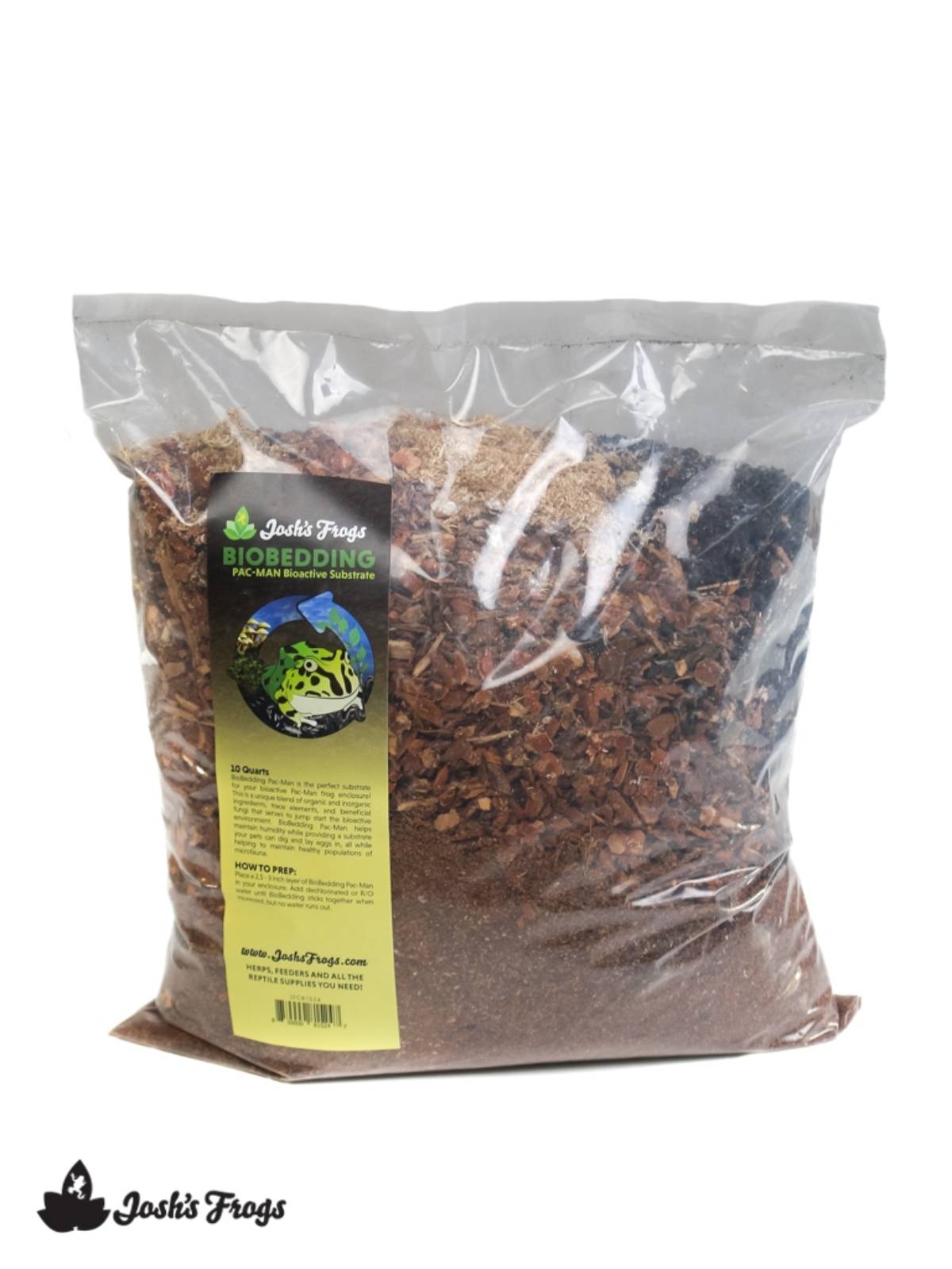 Josh's Frogs BioBedding PAC-MAN Bioactive Substrate (10 quarts) – Zen ...