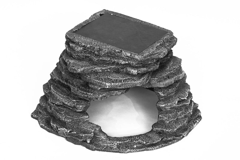zen habitats slate corner cave reptile enclosure decor accessory