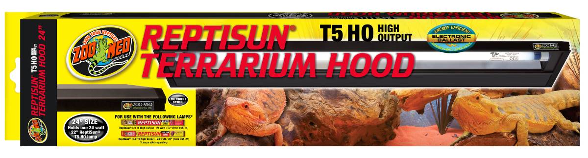 Zoo Med ReptiSun T5 HO Terrarium Hood (24")